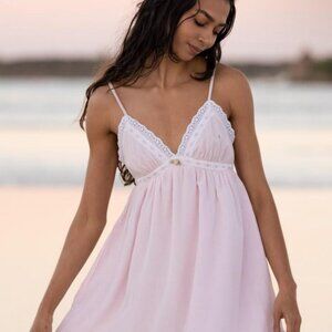 Kitteny Diore Dress in Baby Blue